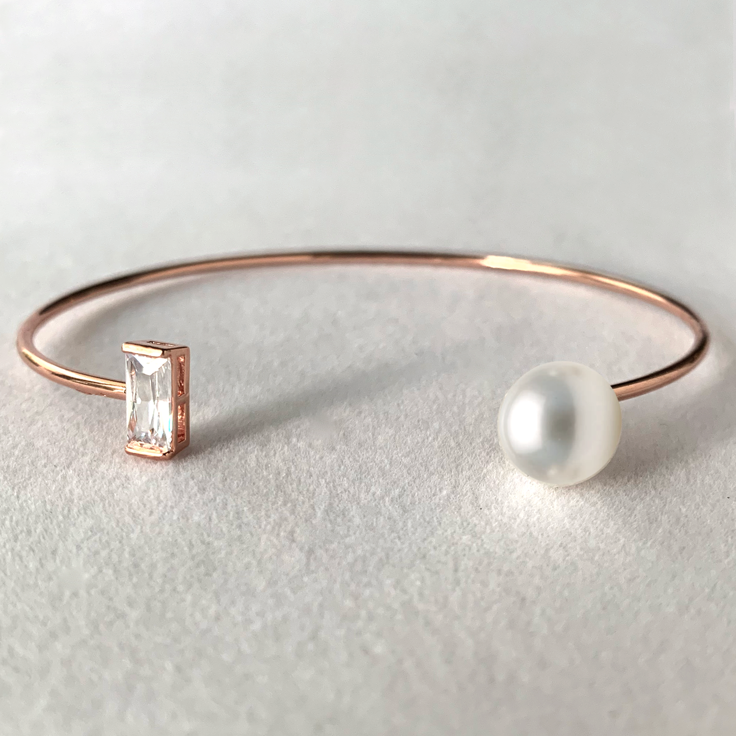 St. John Modern Pearl Cuff Bracelet