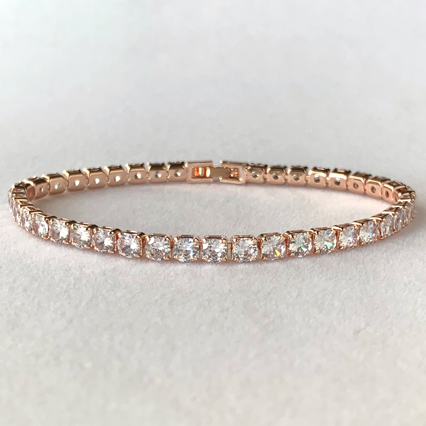 Simulated Diamond Tennis Bracelet