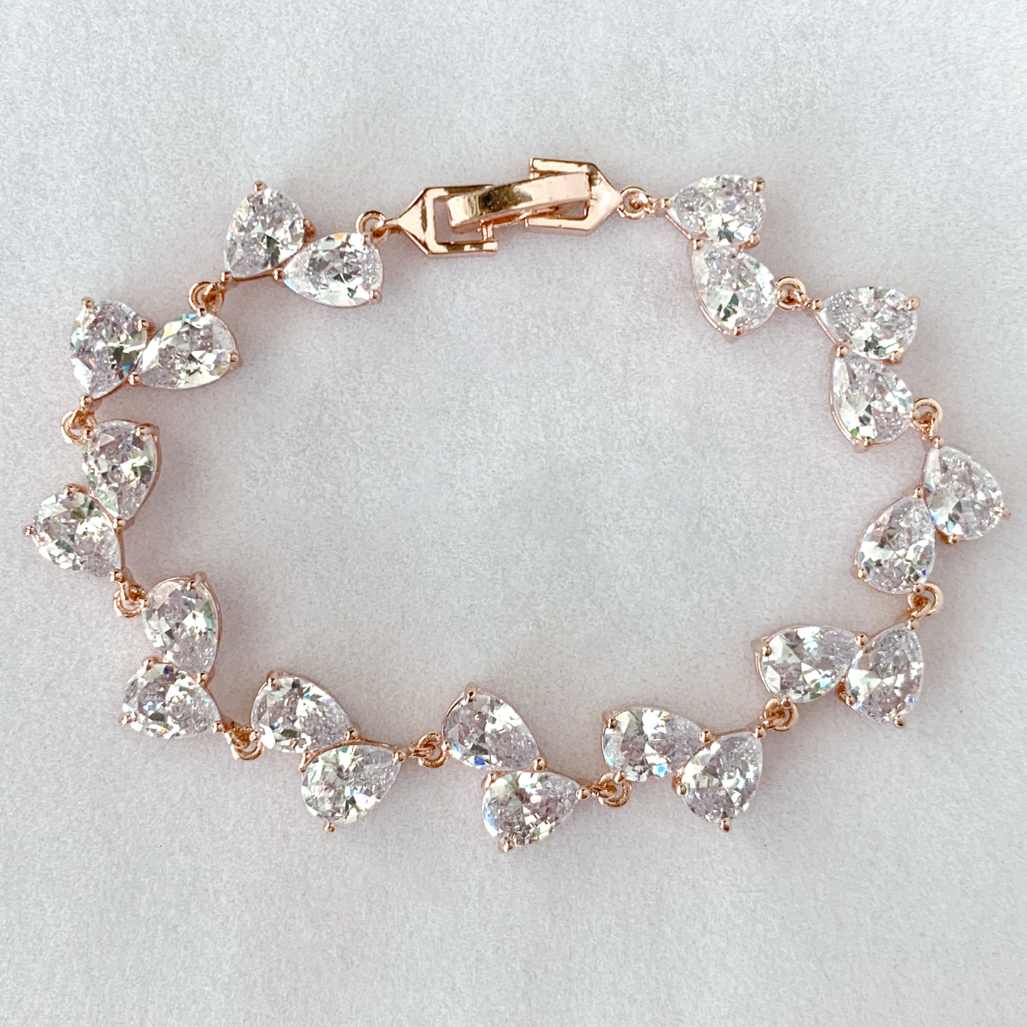 Paris Dainty Teardrop Bracelet