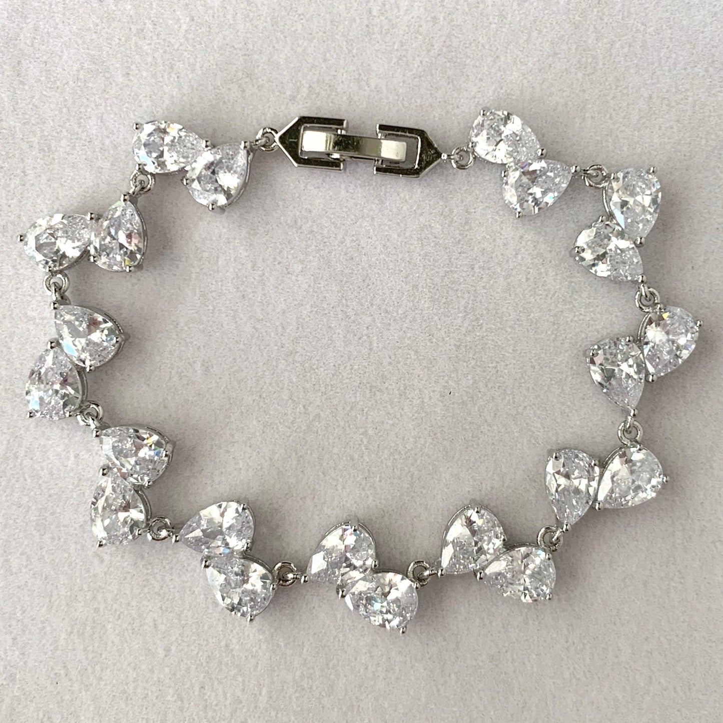 Paris Dainty Teardrop Bracelet