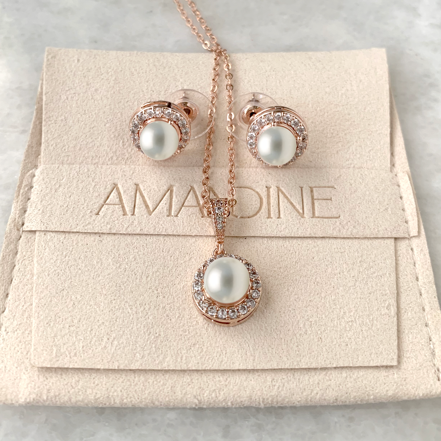 Pearl Halo Necklace