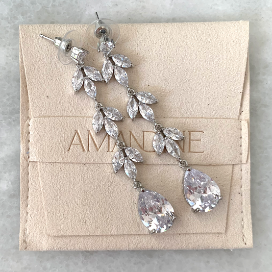 Elodie Statement Bridal Earrings